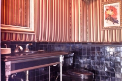 dark bathroom